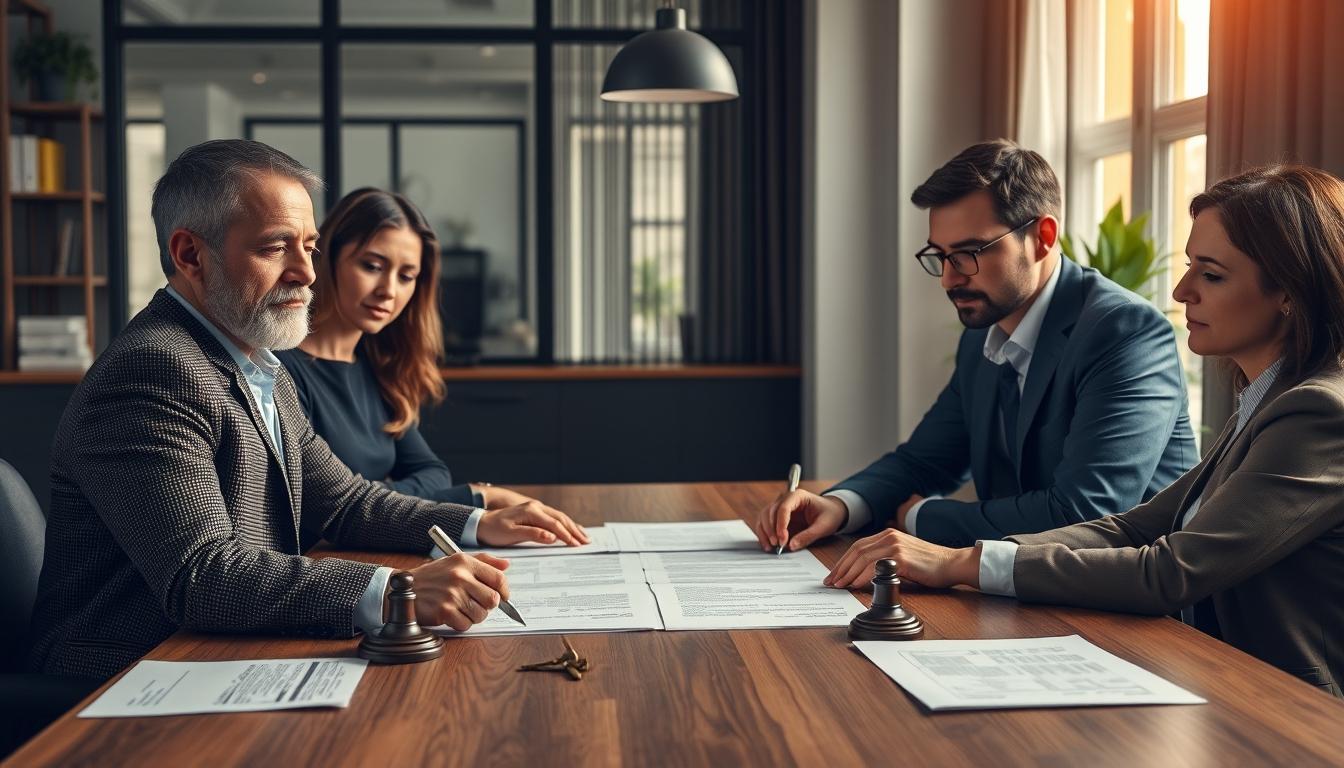 Property transfer support and coordination